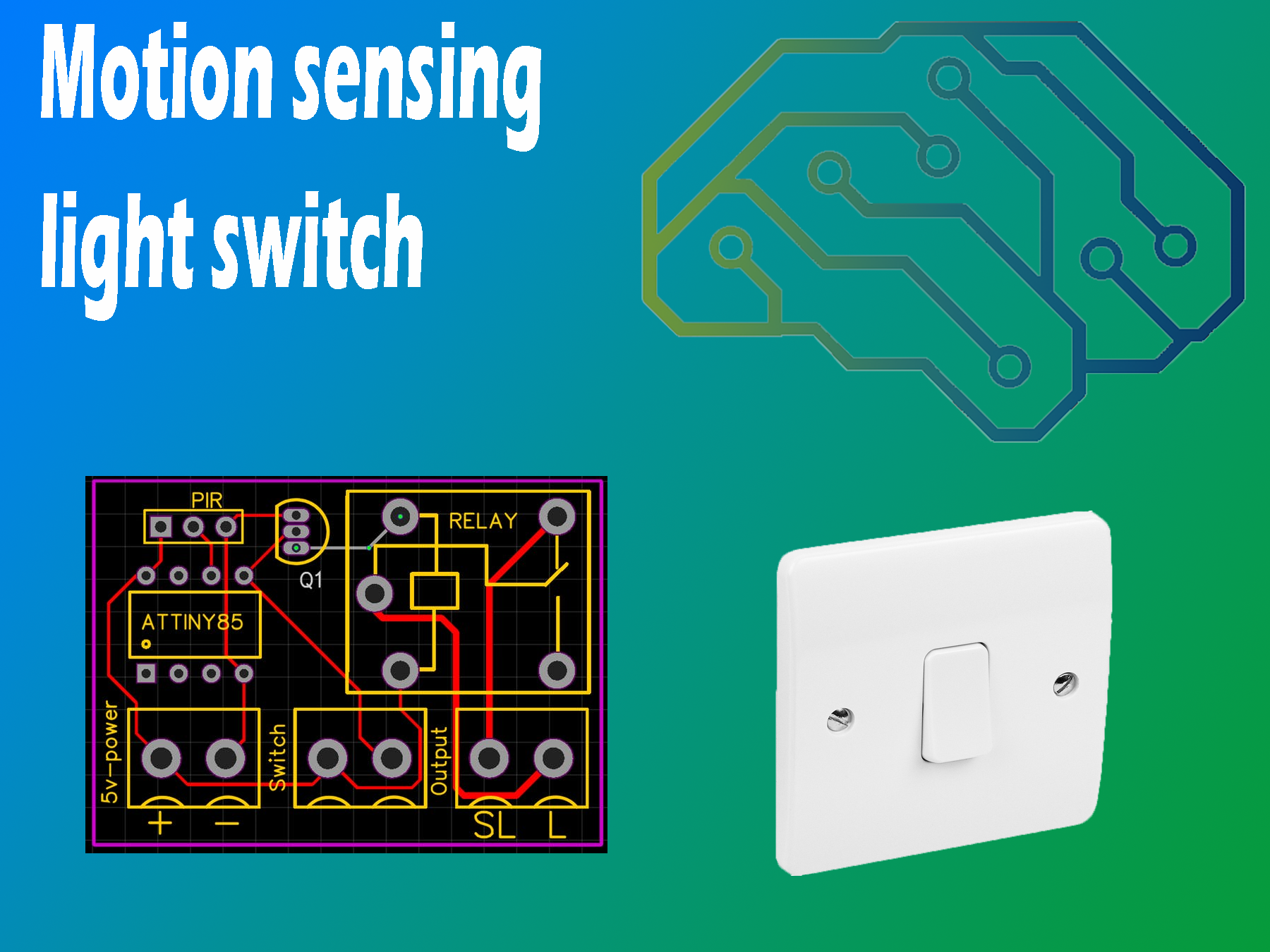 Motion Sensing Light Switch Hackster.io