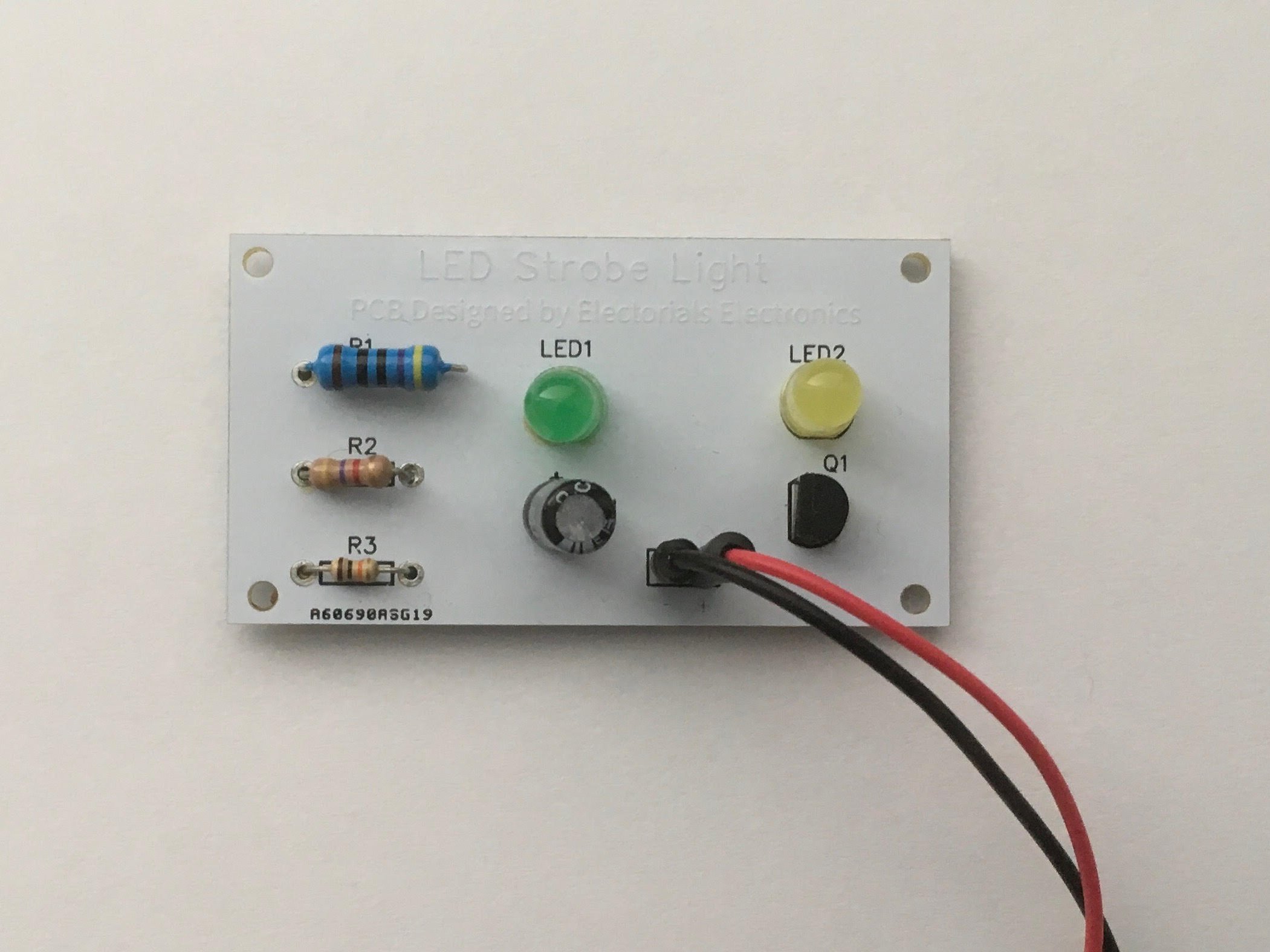 LED Strobe Light Circuit by PCBGOGO Hackster.io
