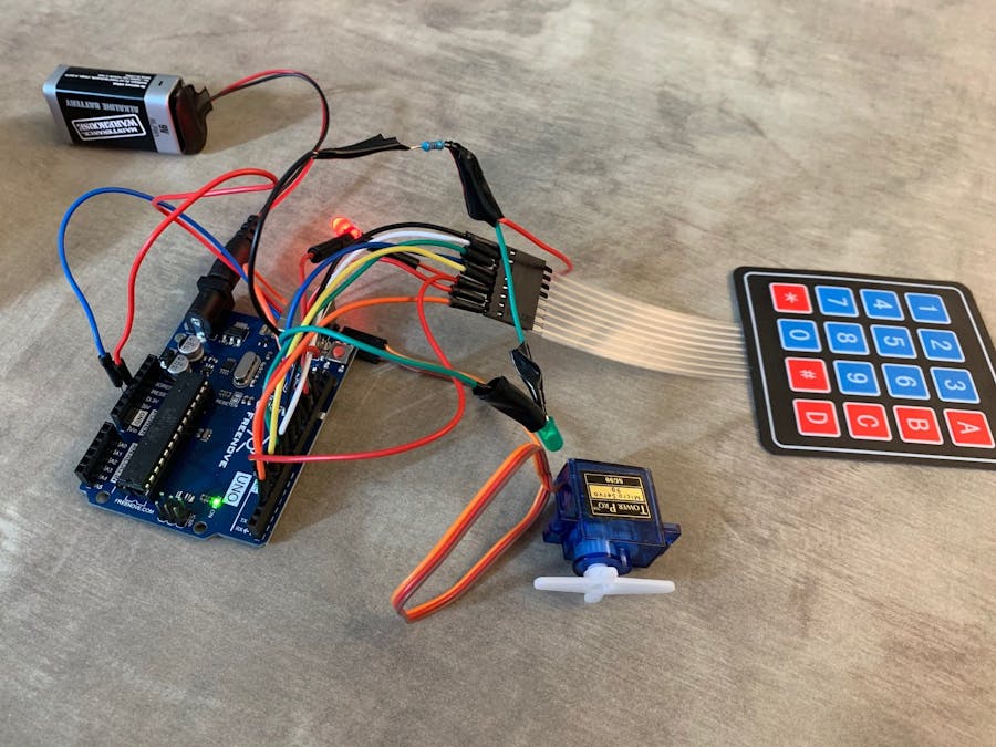 Keypad Entry Lock Arduino Project Hub