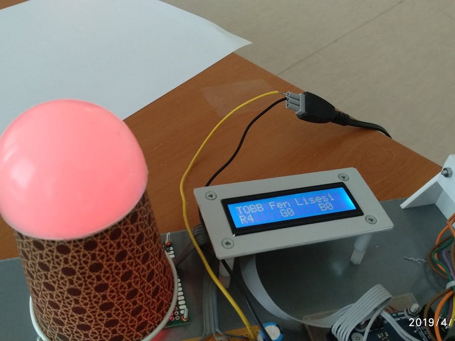 RGB Color Mixer Arduino Project