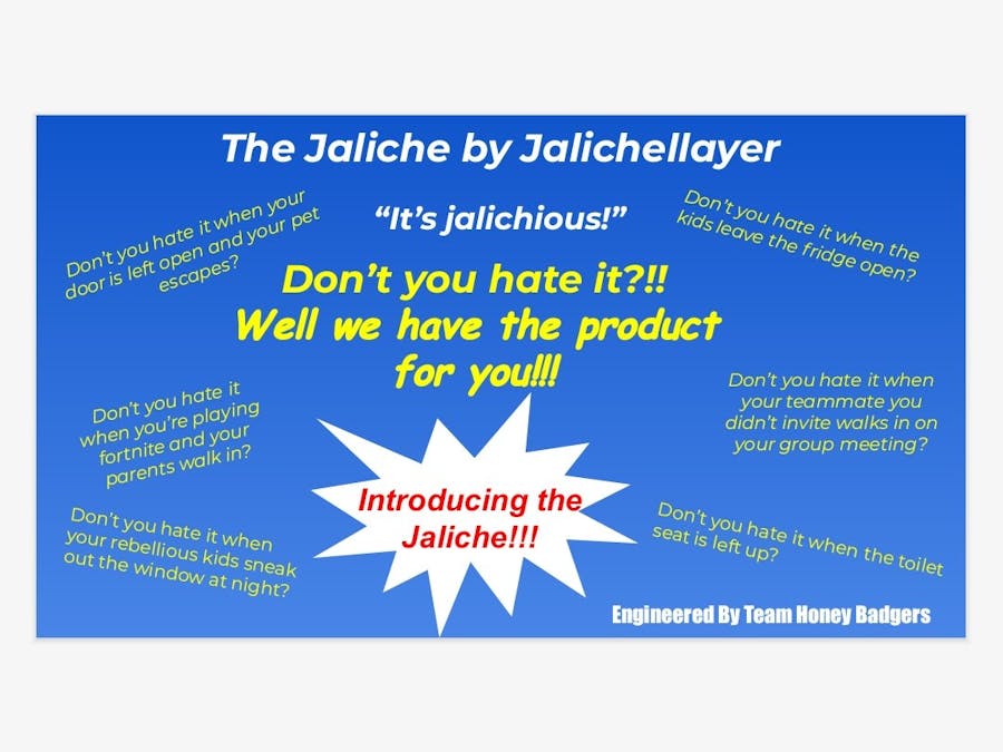 The Jaliche By Jalichellayer Hackster Io