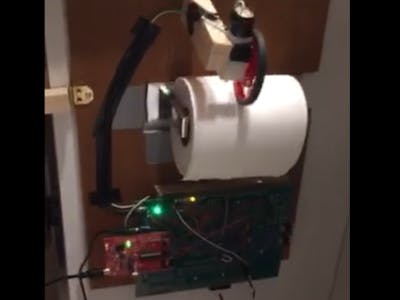Automated Toilet Paper Dispenser