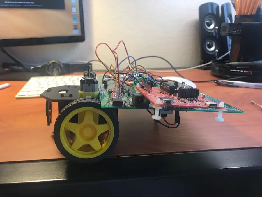 Light Following Motor