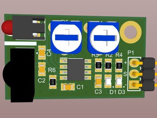 Infrared Obstacle Detection Circuit Diagram