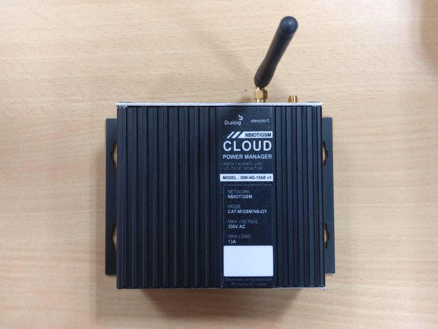 IOTA Powered Remote Accessible Power Relay