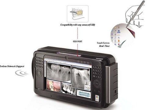 Portable Handheld Android Mobile Compatible X Ray Machine