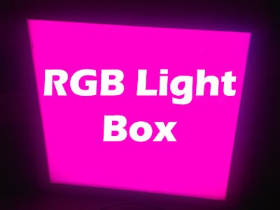 RGB Light Box