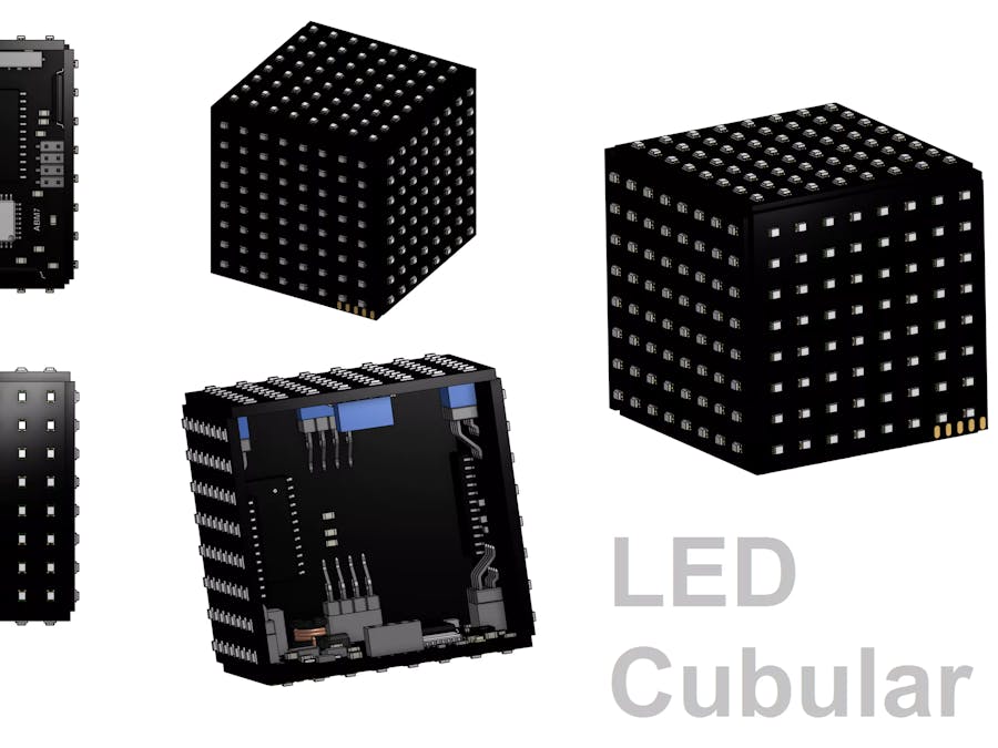 LED Cubular - LED Desktop Cube