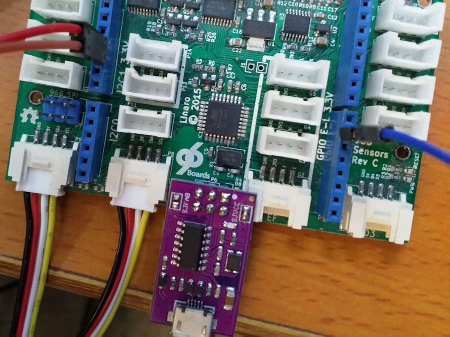 Programming the Seeed Studio Sensors Mezzanine Using a PC