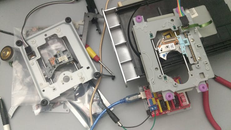 stepper motor drive mechanism