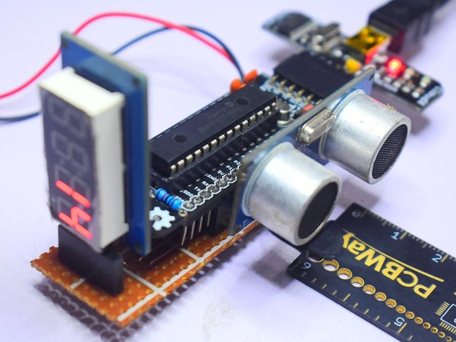 Range Finder Using CloudX Microcontroller Board