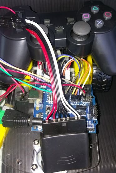 Build A Battle Bot Controlled With A Ps2 Controller Hackster Io
