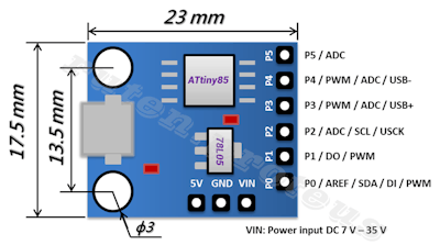 Use an ATtiny85 with Arduino IDE - Hackster.io