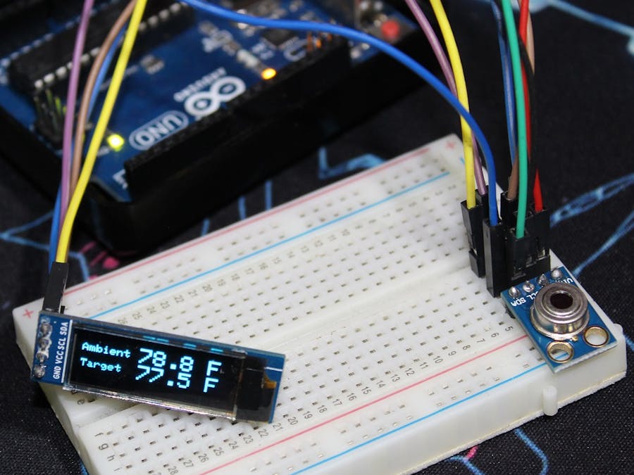 Contactless Temperature Sensor Mlx90614 Arduino Project Hub