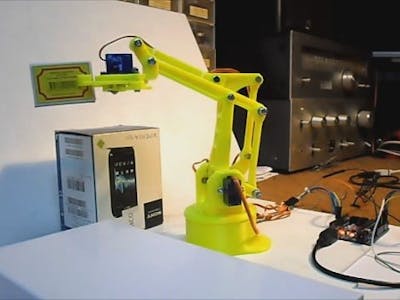 Arduino 3D-Printed Robotic Arm