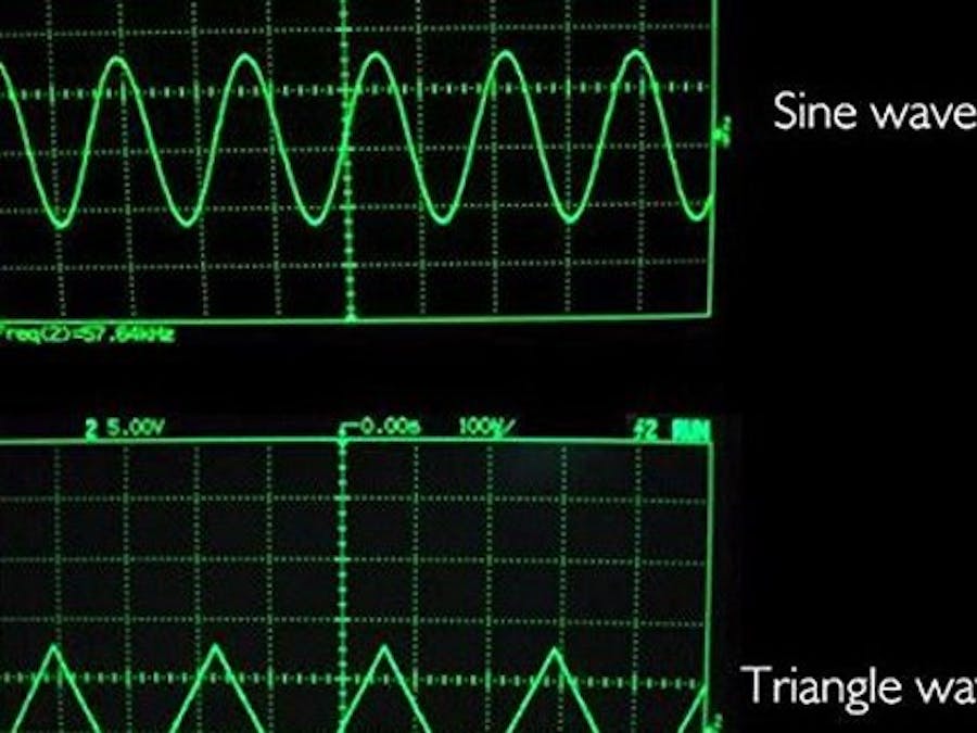 Function Generator (Sine, Triangular, Chainsaw, 32 kHz Max)