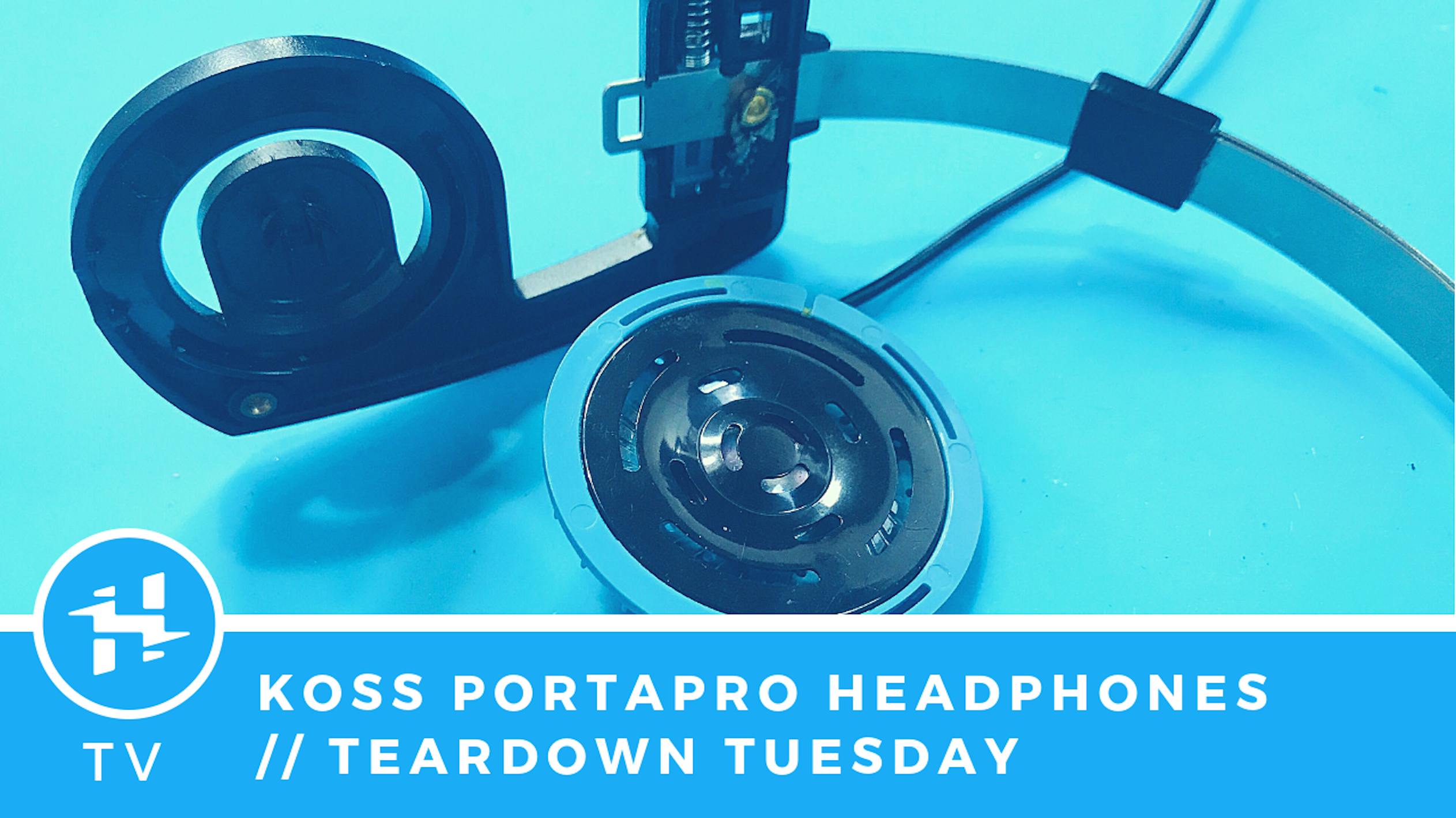 Koss Portapro Headphones Teardown Tuesday Hackster Io