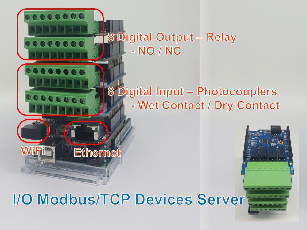Arduino-Powered I/O Modbus/TCP Device Server - Hackster.io