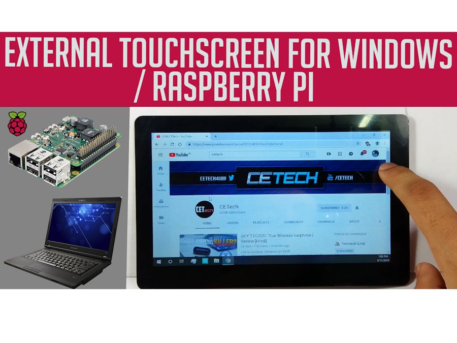 External Add-On Touch Screens