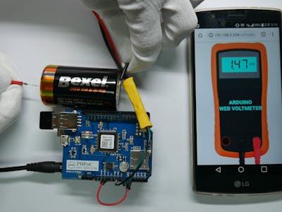 DIY Voltmeter Using Arduino and Smartphone