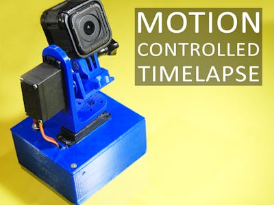 Motion Controlled Timelapse