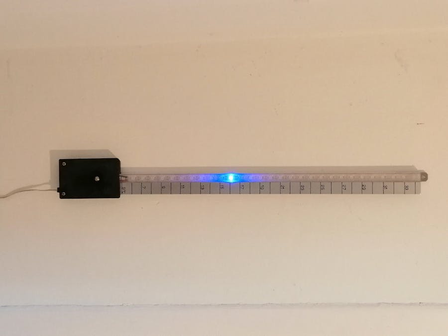 How to Make a Supersize Thermometer with an RGB LED Strip