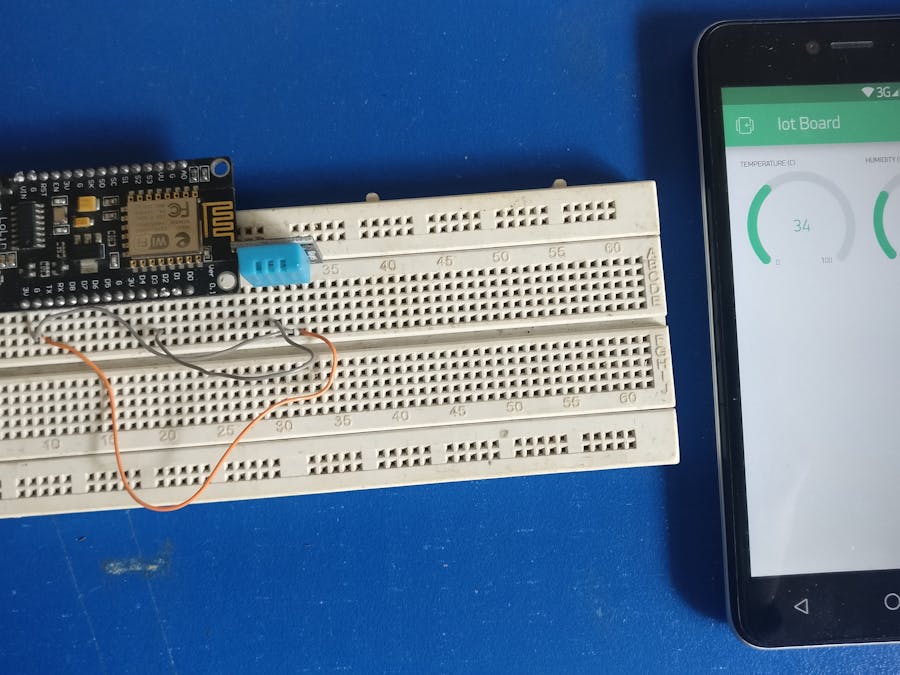 IoT Weather Station Using Blynk Application