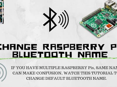 How to Change Pi Bluetooth Name?