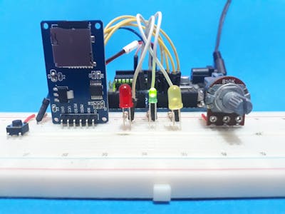 Data Collection System with SD Card and Arduino