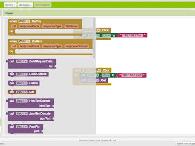 M5Stack and MIT App Inventor