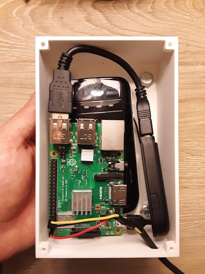 Electronics in 3D printed housing