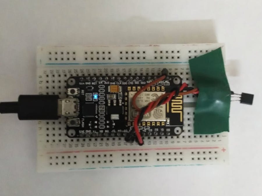 NodeMCU and Blynk with LM35