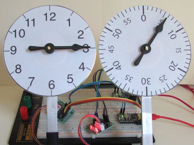 arduino analog digital clock with nokia 5110 arduino project hub