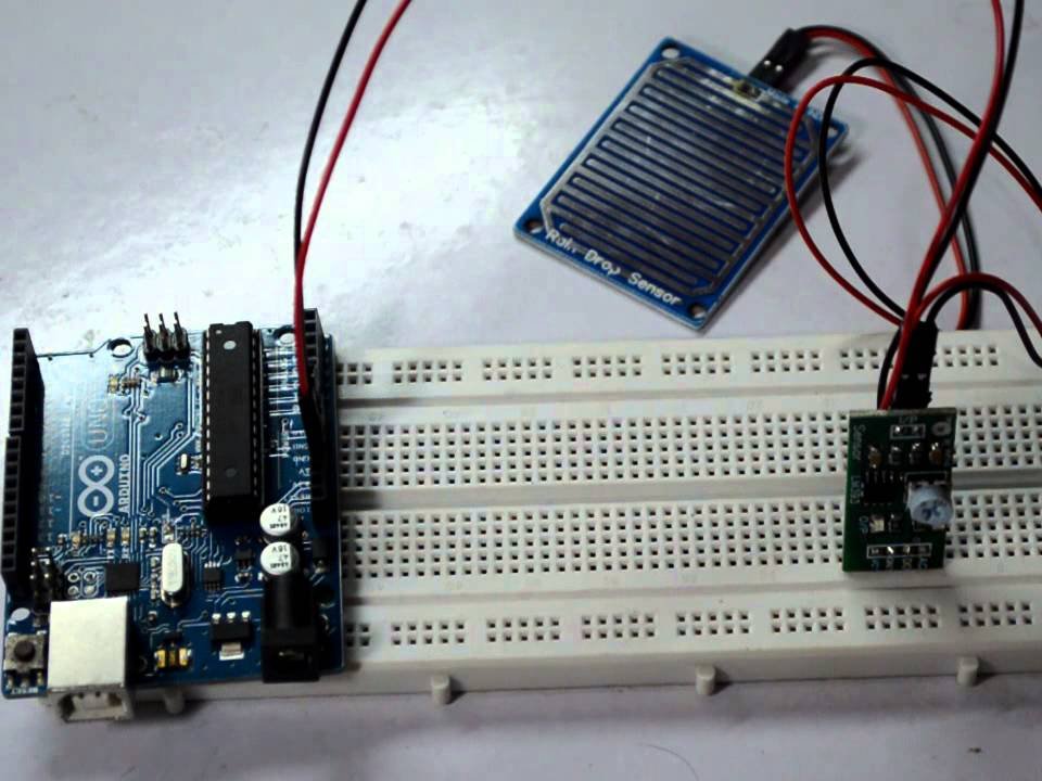 New Raindrop Detection Sensor Arduino Compatible