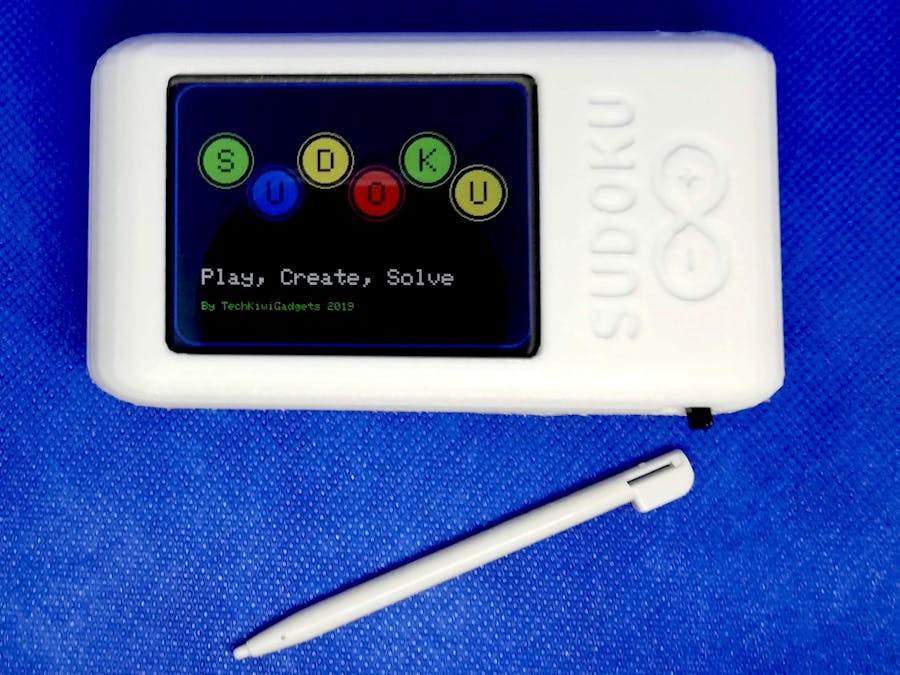 Portable Electronic Sudoku Game
