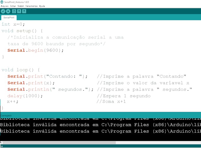 Function Serial: Print in Only One Line - Arduino Project Hub