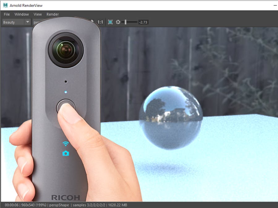 HDR2EXR for RICOH THETA by Kasper Oerlemans