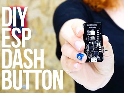 DIY ESP DASH BUTTON | Open-Source WiFi Button with IFTTT