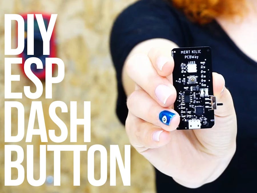DIY ESP DASH BUTTON | Open-Source WiFi Button with IFTTT