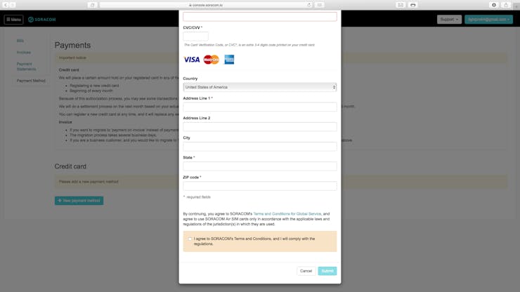 And then click on Submit