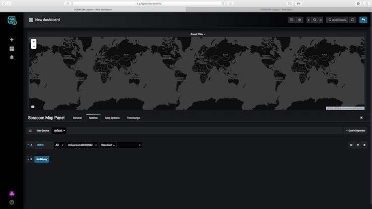 Here you can set up your widgets