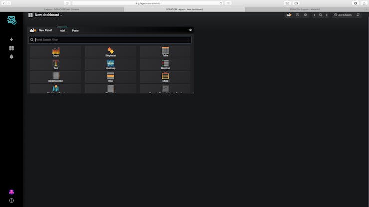 You will be directed to a new dashboard