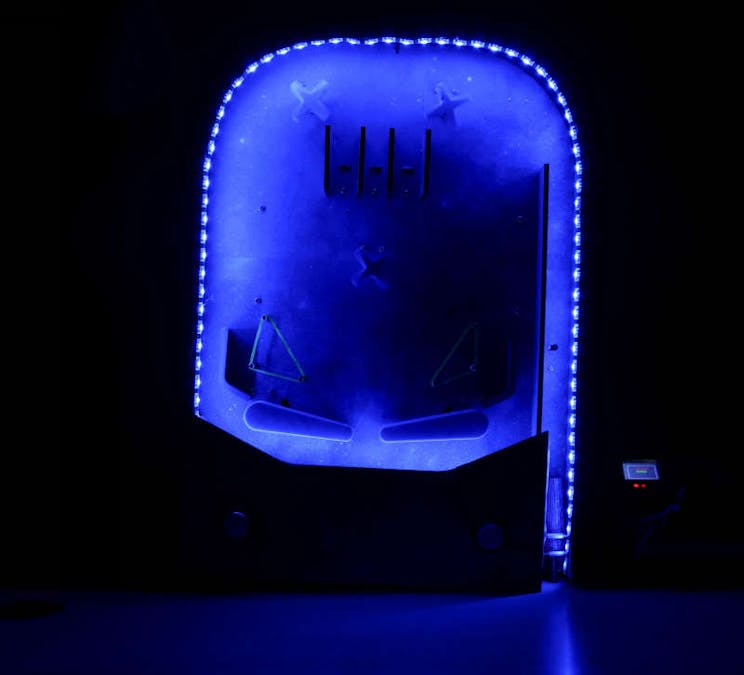 Tabletop Pinball Machine Using evive