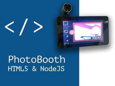 Raspberry Pi PhotoBooth - HTML5 and NodeJS
