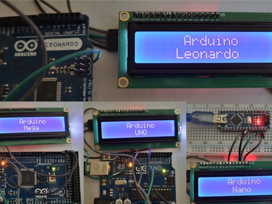 Interfacing LCD1602 with Arduino