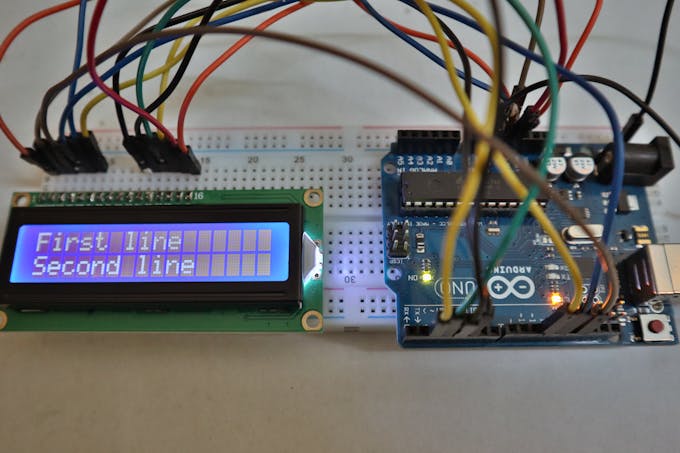 Interfacing LCD1602 with Arduino - Arduino Project Hub
