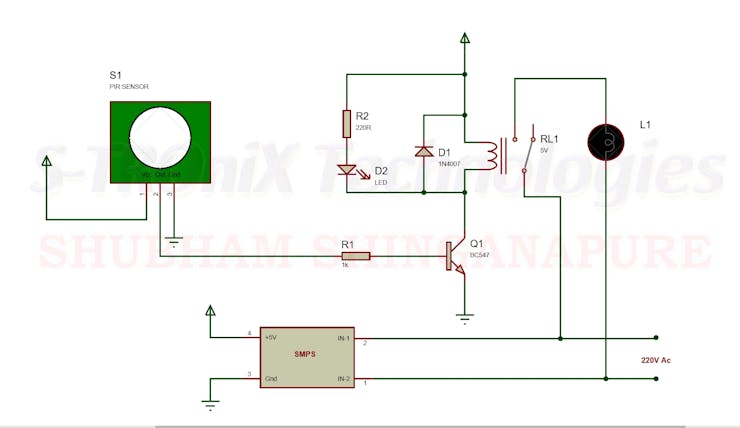 Motion Activated Lamp Switch Digilent Projects