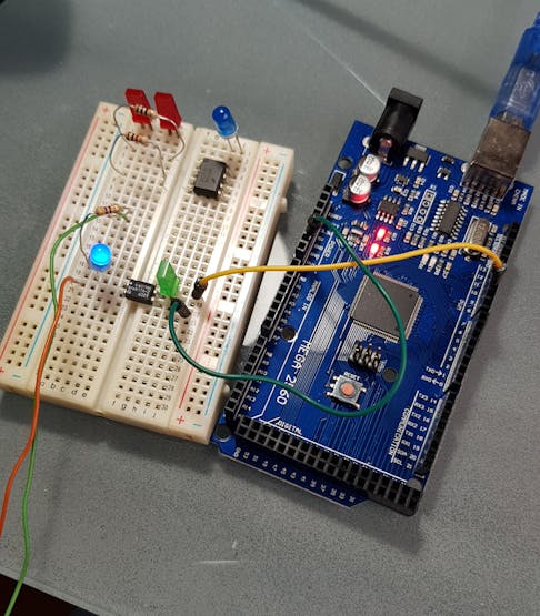 Testing optoisolator