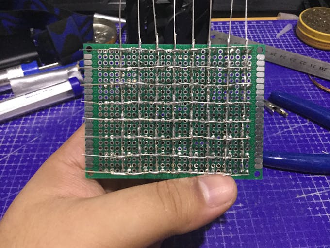 Row-Column Scanning & DIY 8x8 LED Matrix - Arduino Project Hub