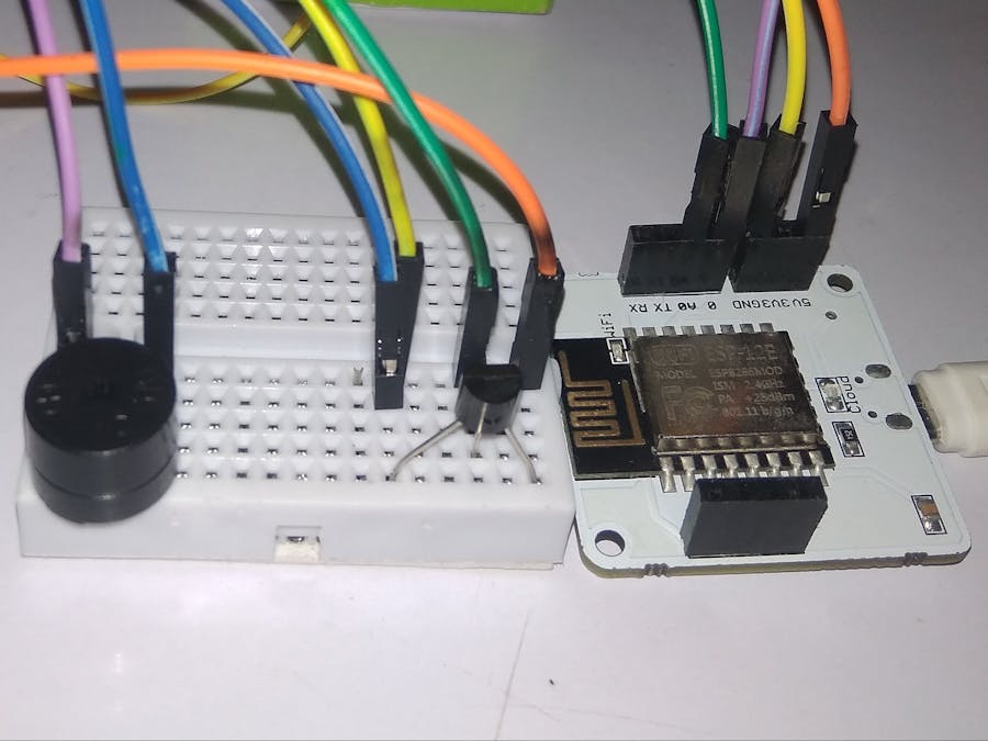Fire Alarm with used of bolt iot platform